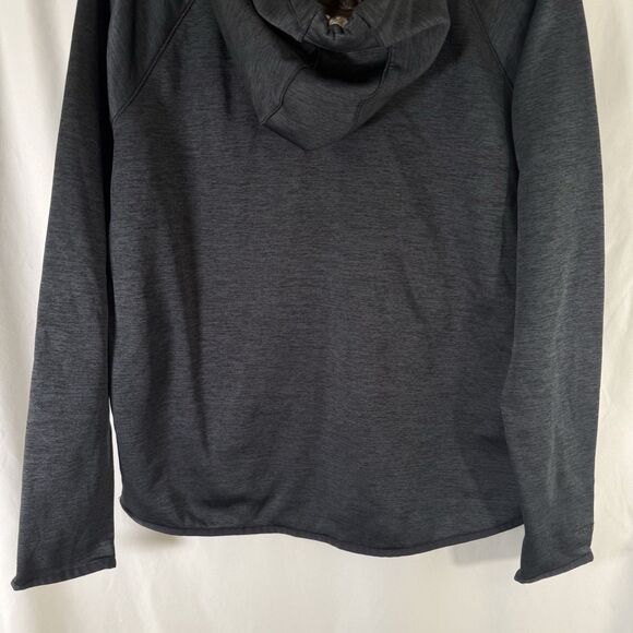 Under Armour Hoodie Women's Large Black Heathered Pink Camo Embroidered Pullover - Picture 10 of 11